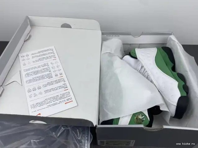 Rep Lucky DB6537-113 Air 13 Jordan Green 0406
